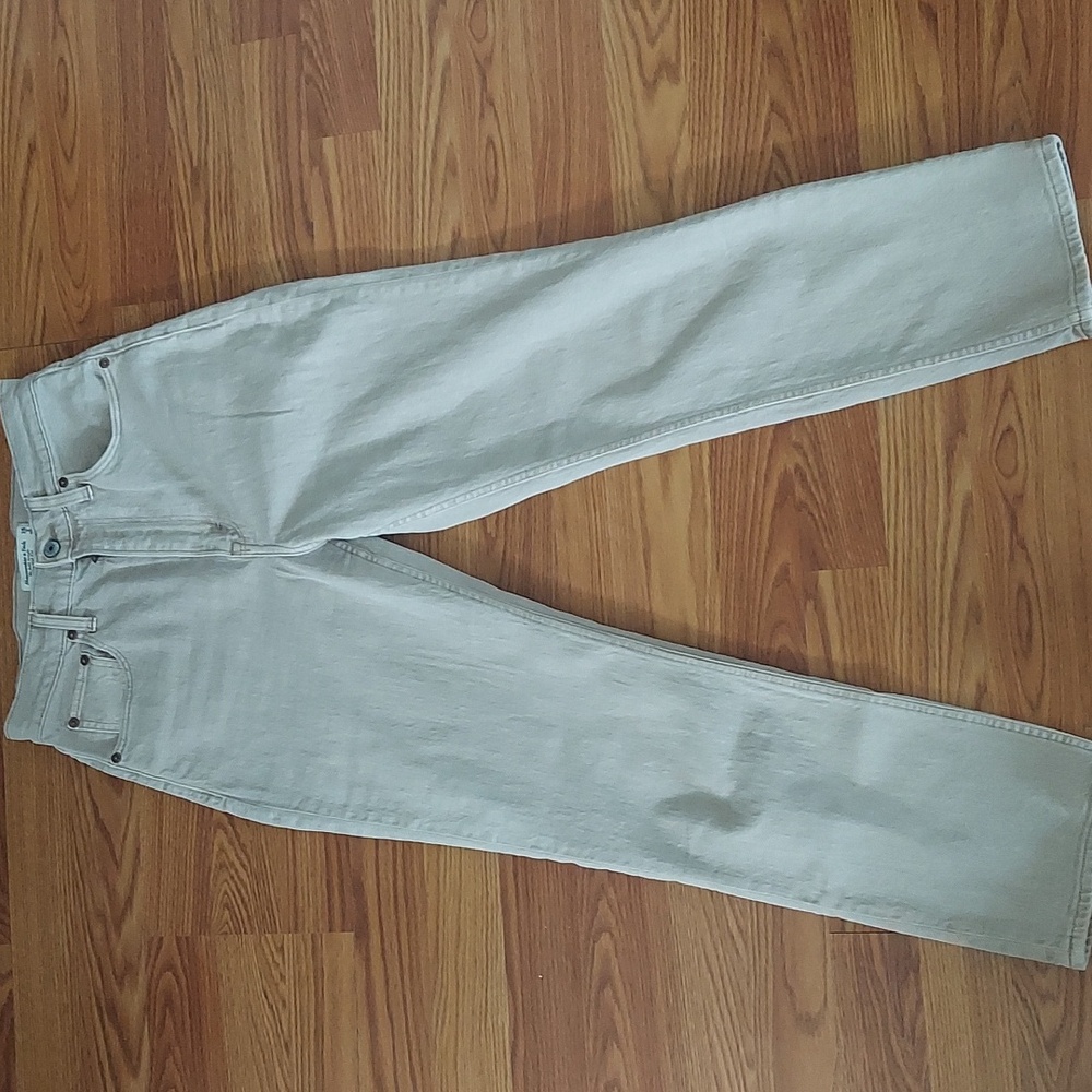 Abercrombie Curve Love Ankle Straight Jeans